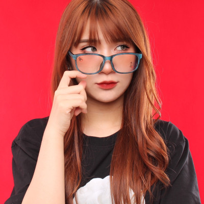 Gọng kính nhựa dẻo tr90 thời trang nam nữ Ouress 9820