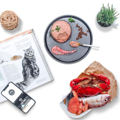 1Kg Thức Ăn Chó Mèo Dạng Pate Vị Cua Cá THEPETVN (Mixed ocean fish and blue crab)