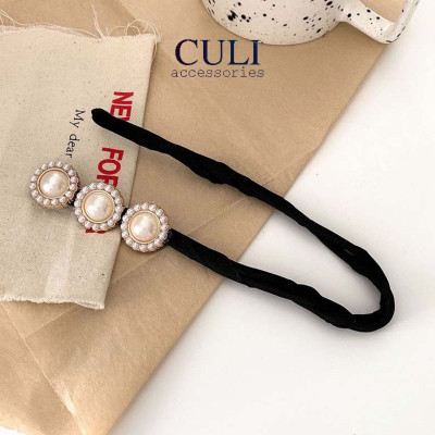 Kẹp búi tóc, kẹp quấn tóc dẻo củ tỏi đa năng, kẹp tóc đính hoa - ngọc hot trend style Hàn Quốc cho nữ - Culi.accessories