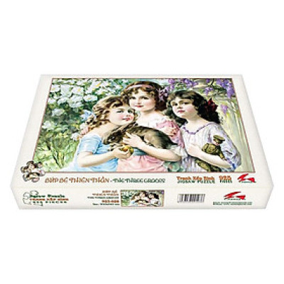 Tranh xếp Hình Tia Sáng  Búp Bê Thiên Thần Tia Sáng (925 Mảnh Ghép)