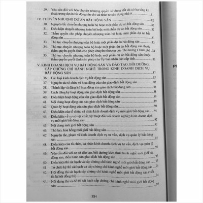 Sách Pháp Luật Về Môi Giới, Đầu Tư Kinh Doanh Bất Động Sản Nhà Ở và Đất Đai - V2488D