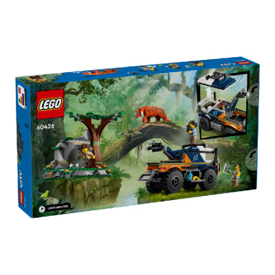 Đồ Chơi Lắp Ráp Xe Địa Hình Cứu Hộ Động Vật LEGO CITY 60426 (314 chi tiết)