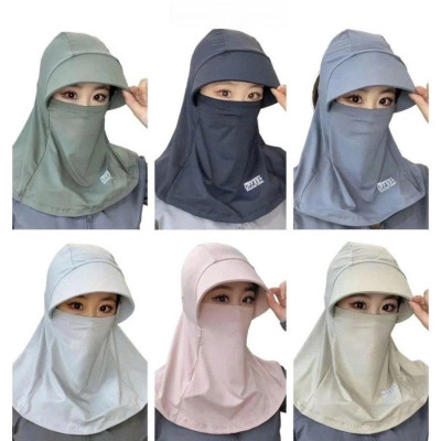 Mũ Trùm Đầu Vải Lụa Băng Lạnh Chống Nắng Thoáng Mát – Phù Hợp Mọi Hoạt Động Ngoài Trời Phù Hợp Cả Nam Và Nữ