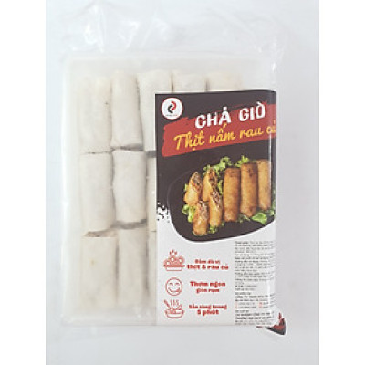 Chả Giò Thịt Nấm Rau Củ Gói 450gr 30c - Hàng Chính Hãng