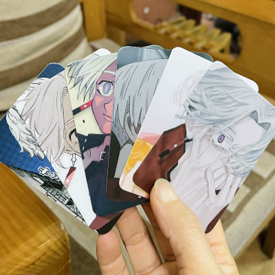 Card hình Baji Keisuke Tokyo Revengers 6 ảnh khác nhau/ Thẻ card baji keisuke anime Tokyo Revengers kịch trường của takemiki