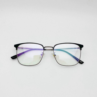 Gọng Kính Xinh, Kính Mắt vuông kim loại gọng chắc chắn cho Nam và Nữ GKL29