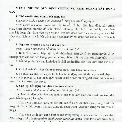 Cẩm Nang Pháp Luật Về Môi Giới Và Đầu Tư Kinh Doanh Bất Động Sản