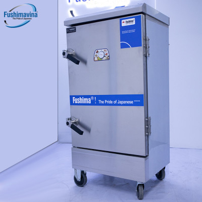 [CỬA HÀNG CHÍNH HÃNG] Tủ Nấu Cơm Dùng Gas Và Điện 12 Khay