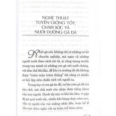 Cách Chọn Gà Đá - Tác Giả Vũ Hồng Anh - Vanlangbooks