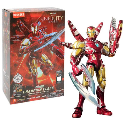 Đồ Chơi Lắp Ráp Mô Hình Marvel Infinity SAGA - CC01 - Iron Man MK85 SE - Blokees 73923 (149 Mảnh Ghép)