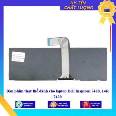 Bàn phím dùng cho laptop Dell Inspiron 7420 14R 7420 - Hàng Nhập Khẩu New Seal