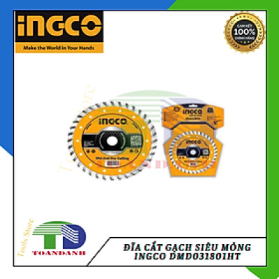 Đĩa cắt gạch siêu mỏng INGCO DMD031801HT