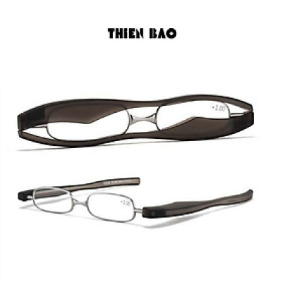 Kính lão thị viễn thị, kính đọc sách xoay 360 độ tròng Nhật siêu gọn bỏ túi Nam nữ KV1X HÀNG ĐẸP cứng cáp loại I