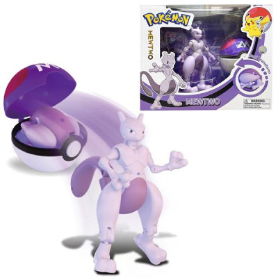 Đồ Chơi Bóng Pokemon Biến Hình: Mewtwo - Pokemon Toys ZC8905E