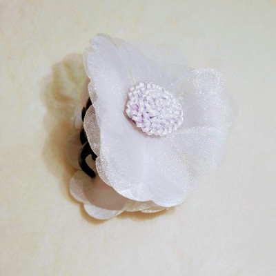 Kẹp tóc hoa handmade - kẹp tóc hoa to bự đẹp