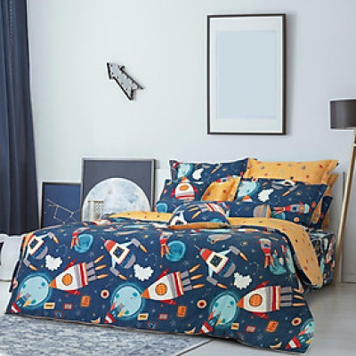 Bộ ga chun chần Everon EPM22072 ( 01 Ga chun chần + 02 Vỏ gối 45x65)