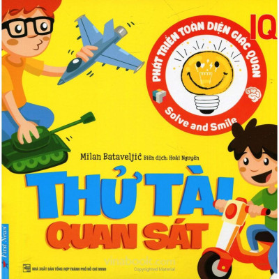 Combo Phát triển tư duy logic + Giác quan IQ (6 cuốn) - Bản Quyền