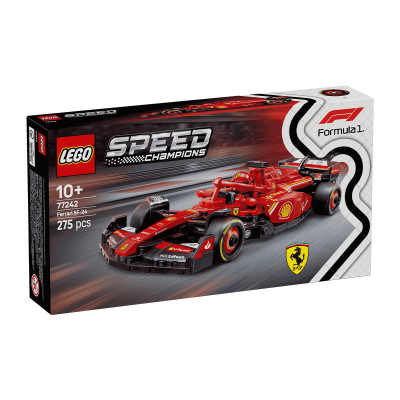 LEGO SPEED CHAMPIONS 77242 Đồ Chơi Lắp Ráp Xe Đua Ferrari SF-24 F1 (275 chi tiết)