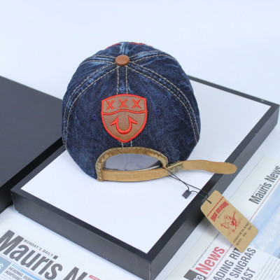 Nón nam, mũ lưỡi trai Ông Địa lửa phối vải jeans form đẹp thời trang đường phố