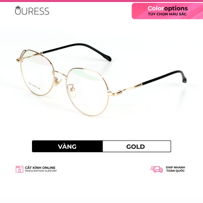 Gọng kính hợp kim siêu nhẹ siêu bền thời trang nam nữ Ouress 5592