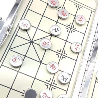 Cờ Tướng Nam Châm Bỏ Túi - Cờ Tướng Bàn Là Hộp Đựng - Hàng chính hãng