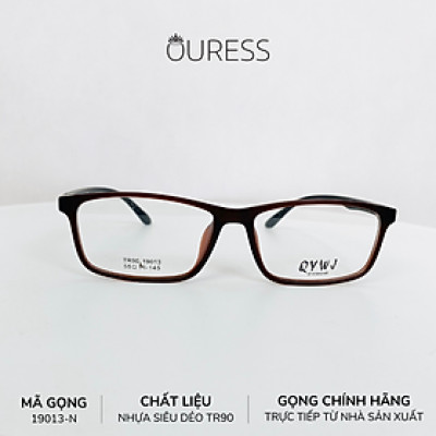 Gọng kính nhựa 19013 thời trang nam nữ siêu nhẹ siêu bền OURESS