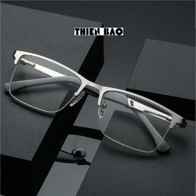 Kính lão thị viễn thị xẻ cước bạc sáng bản to, càng lò xo Nam Nữ Nhật bản Silver hàng đẹp loại I, chuẩn độ KVH02