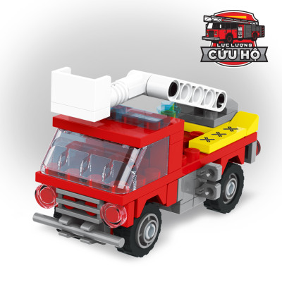 Đồ Chơi Lắp Ráp Lực Lượng Cứu Hộ: Xe Nâng Giải Cứu - Cresta DK81178 (78 Mảnh Ghép)