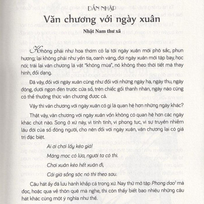 Phong Vị Xuân Xưa – Ngày Xuân Xem Sách Biết Việc Cổ Kim