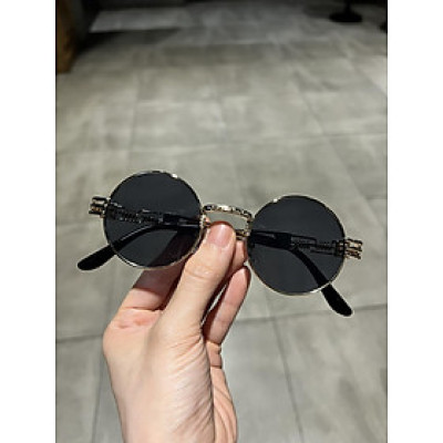 Kính râm nam Mắt tròn retro cao cấp