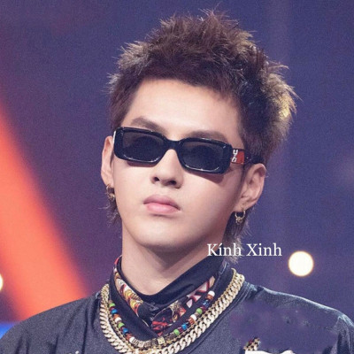 Kính râm Nam Mắt vuông nhỏ Chống nắng uv Bảo vệ mắt thời trang cao cấp cho Nam