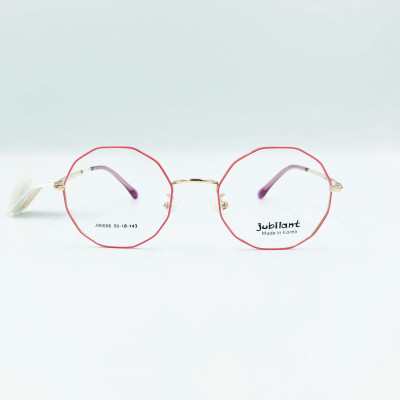 GỌNG KÍNH CẬN KIM LOẠI, GỌNG NHUYỄN, PHOM TRÒNG TRÒN, PHONG CÁCH HÀN QUỐC , CHÍNH HÃNG JUBILANT J90006