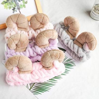 Băng Đô Cài Tóc Cừu 3D Vải Nhung Mềm Mại Dễ Thương