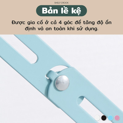 Kệ 2858 - 4177 đa năng bằng thép carbon không gỉ, chống xước, sơn đen tĩnh điện, tiện nghi cho nhà bếp sạch sẽ