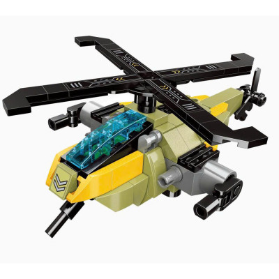 Đồ chơi - QMAN - 41108 Bộ đồ chơi xếp hình mô hình siêu nhân chiến đấu hợp thể - lẻ ngẫu nhiên