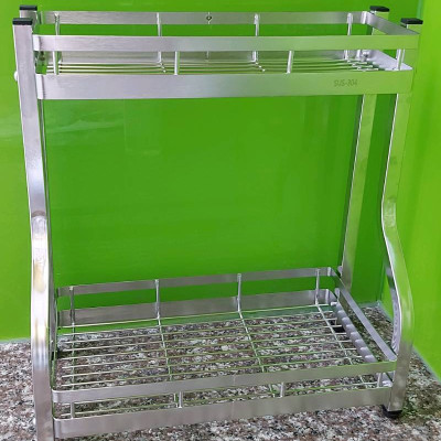 Kệ đựng gia vị 2 tầng Inox 304 HOBBY Home Decor GV2T
