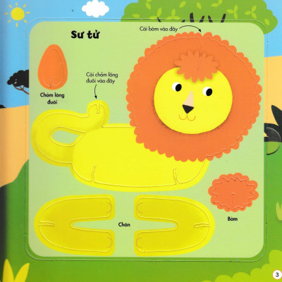 Sách Ghép Hình Phát Triển IQ - Chuyện Trong Vườn Thú _TV