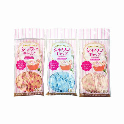 Mũ Chụp Khi Tắm Chống Ướt Tóc Họa Tiết - Nội Địa Nhật Bản