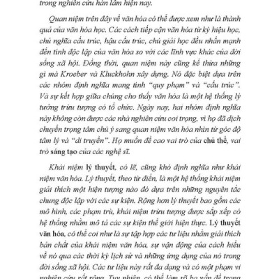 Các Lý Thuyết Văn Hóa (Tái bản)