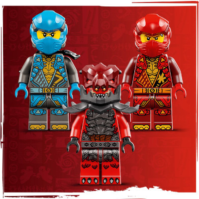 LEGO NINJAGO 71830 Đồ Chơi Lắp Ráp Chiến Giáp Và Xe Chiến Đấu (333 chi tiết)