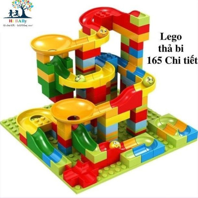 Đồ chơi Lê Gô xếp hình thả bi 168 chi tiết cho bé