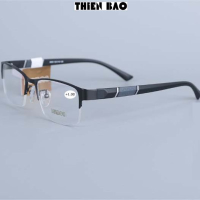 Kính lão thị viễn thị, trung niên Nam nữ xẻ cước kiểu dáng Thể thao Tròng Nhật chuẩn độ KVN677 hàng đẹp