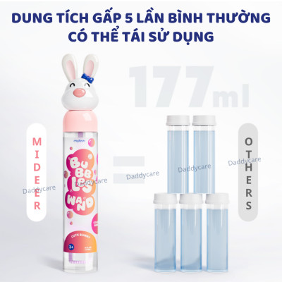 Thổi bong bóng Mideer Bubbles Wand thổi bong bóng xà phòng an toàn cho bé