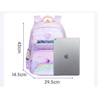 SUN EIGHT - 22182 Balo học sinh Cấp 1 siêu nhẹ, chống gù, chống thấm nước, cặp sách học sinh tiểu học