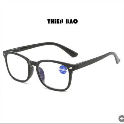 Kính lão thị, viễn thị, kính đọc sách KT024 Nam nữ thể thao toàn viền  hàng đẹp loại I chuẩn độ rõ chữ, bản lề lò xo