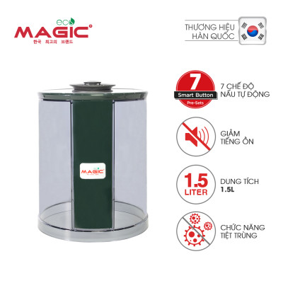Máy Làm Sữa Hạt Đa Năng Giảm Tiếng Ồn Magic Eco AC -141 (1.5 Lít) - Hàng chính hãng