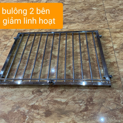 GIÁ GẦM BẾP , KỆ ĐỂ ĐỒ NHÀ BẾP INOX 304 . KT 70 X50 CM ( giá 1sp)
