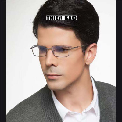 Kính viễn thị, kính lão thị trung niên toàn viền titanium siêu dẻo nhẹ bền KV60Đ tròng Nhật