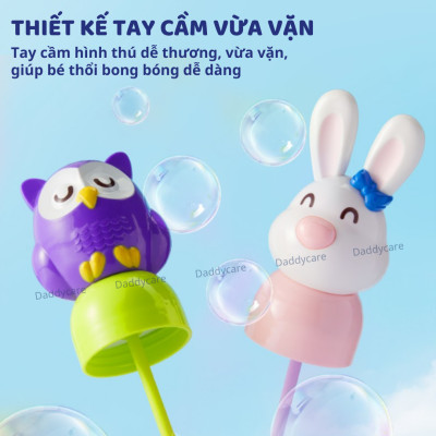 Thổi bong bóng Mideer Bubbles Wand thổi bong bóng xà phòng an toàn cho bé
