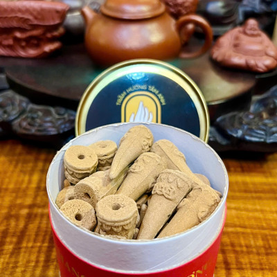 Nhang trầm NỤ dùng cho không gian rộng thoáng xông đốt tại nơi ở, văn phòng, kinh doanh buôn bán